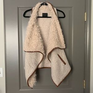 Faux Shearling Vest